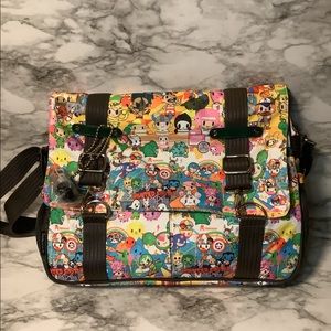 Tokidoki Creativa Messenger/Laptop Shoulder Bag